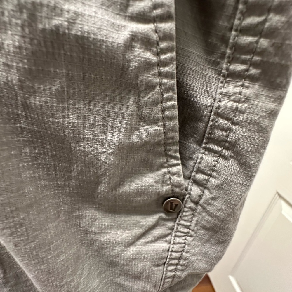 Vuori Ripstop Gray Drawstring Pants - image 5